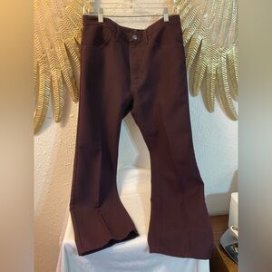 Vintage Wrangler Slacks polyester Rancher